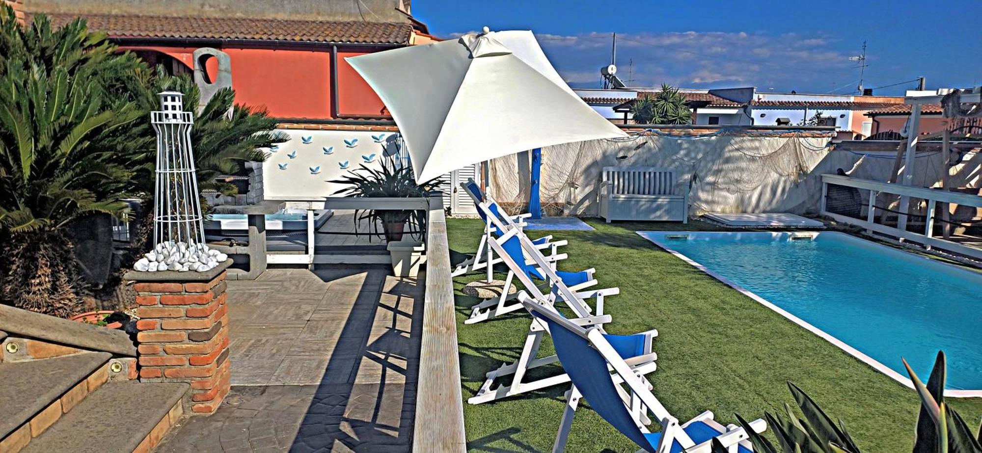 Alloggi Turistici Con Piscina Palestra Jacuzzi Sauna Anzio Exterior foto